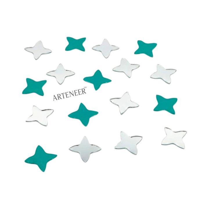 Silver Ninja Shape  Mirror