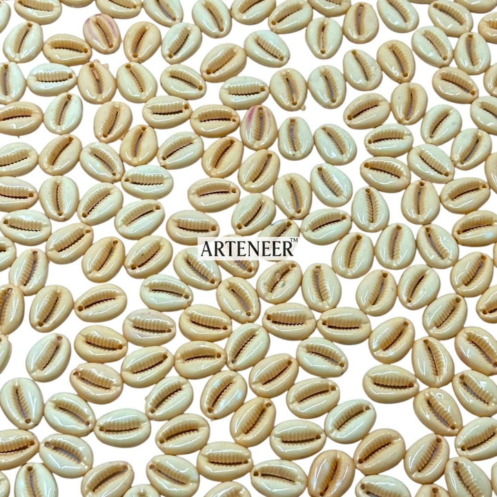 Kodi (Cowrie) Beads for Jewellery, Garba & Craft – 100g Pack (Approx. 350 Pcs) – 11 Colours