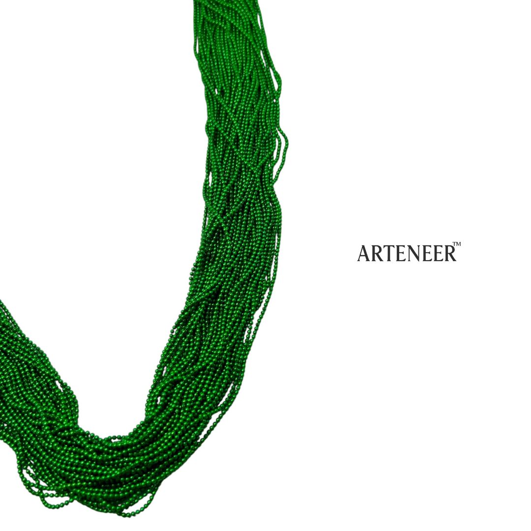 Coloured Metal Ball Chain for Jewellery & Craft – 100g Roll (Approx. 45 ft) – 8 Colours