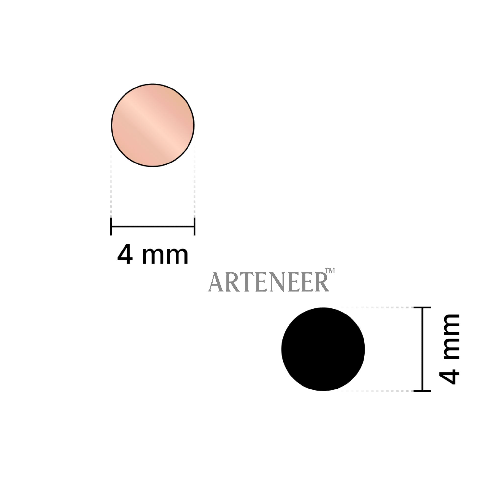 Pink Round Shape Mirror