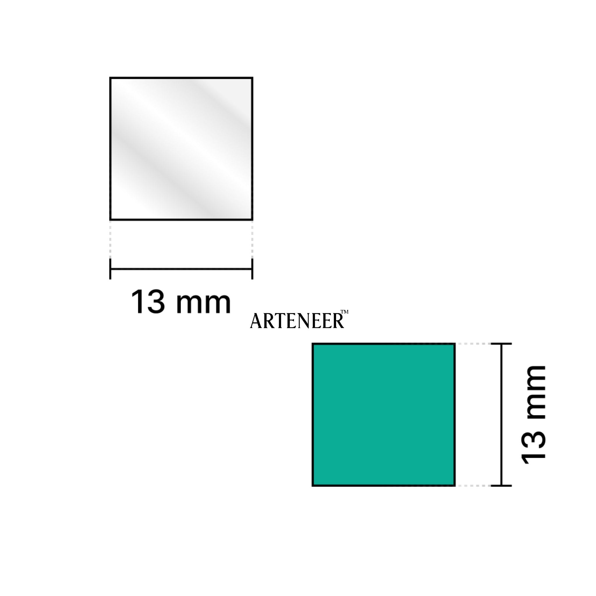 Silver Square shape Mirror