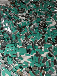 Silver Rectangle Shape Mirror