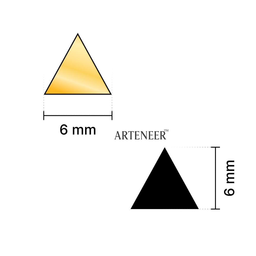 Golden Triangle Shape Mirror