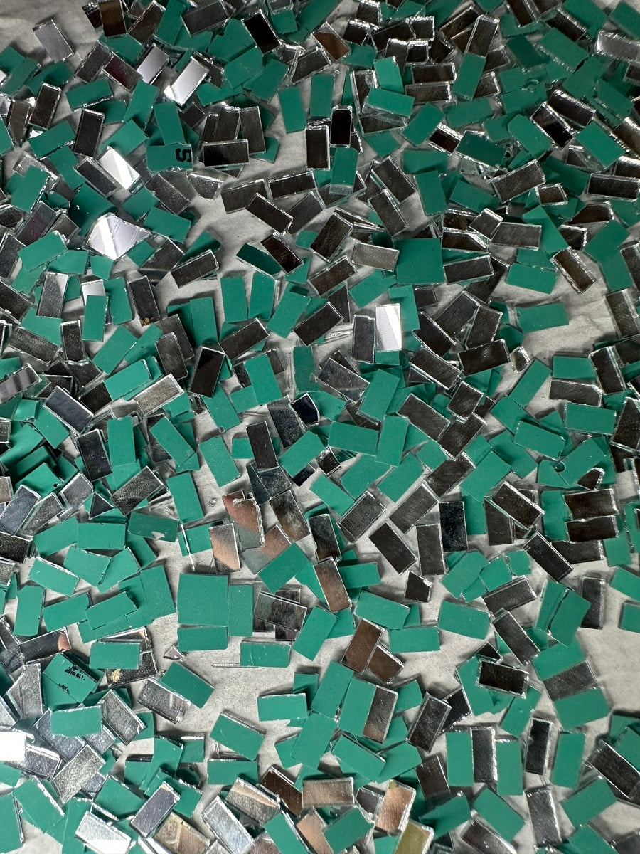 Silver Rectangle Shape Mirror