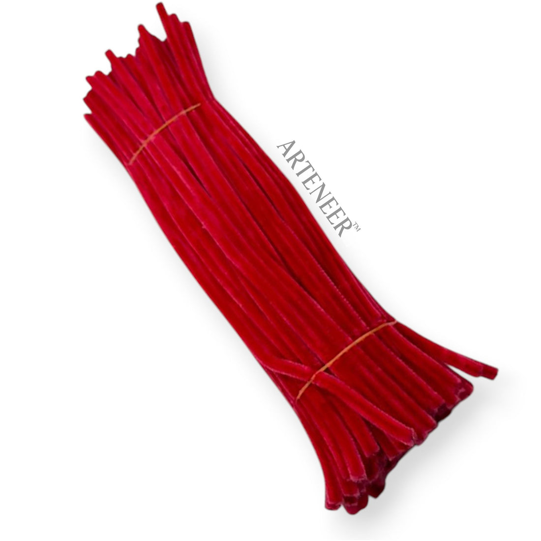 Crimson Red Pipe Cleaners – 12 Inch | Pack of 100