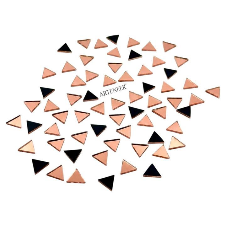 Pink Triangle Shape Mirror