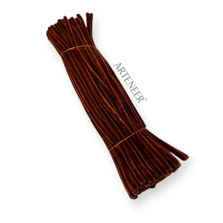 Rust Brown Pipe Cleaners – 12 Inch | Pack of 100