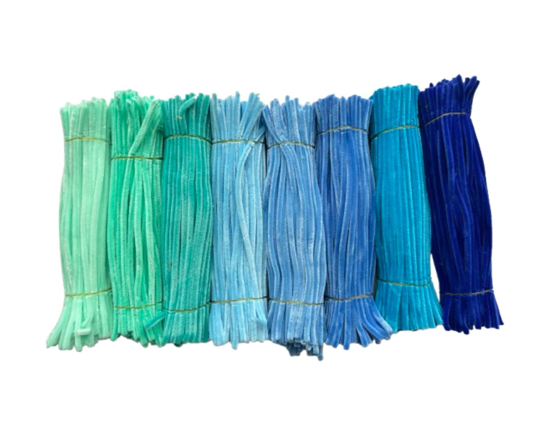 Kit 6 - Shades of Pipe Cleaner (Each Color with 50/100 Pcs option)