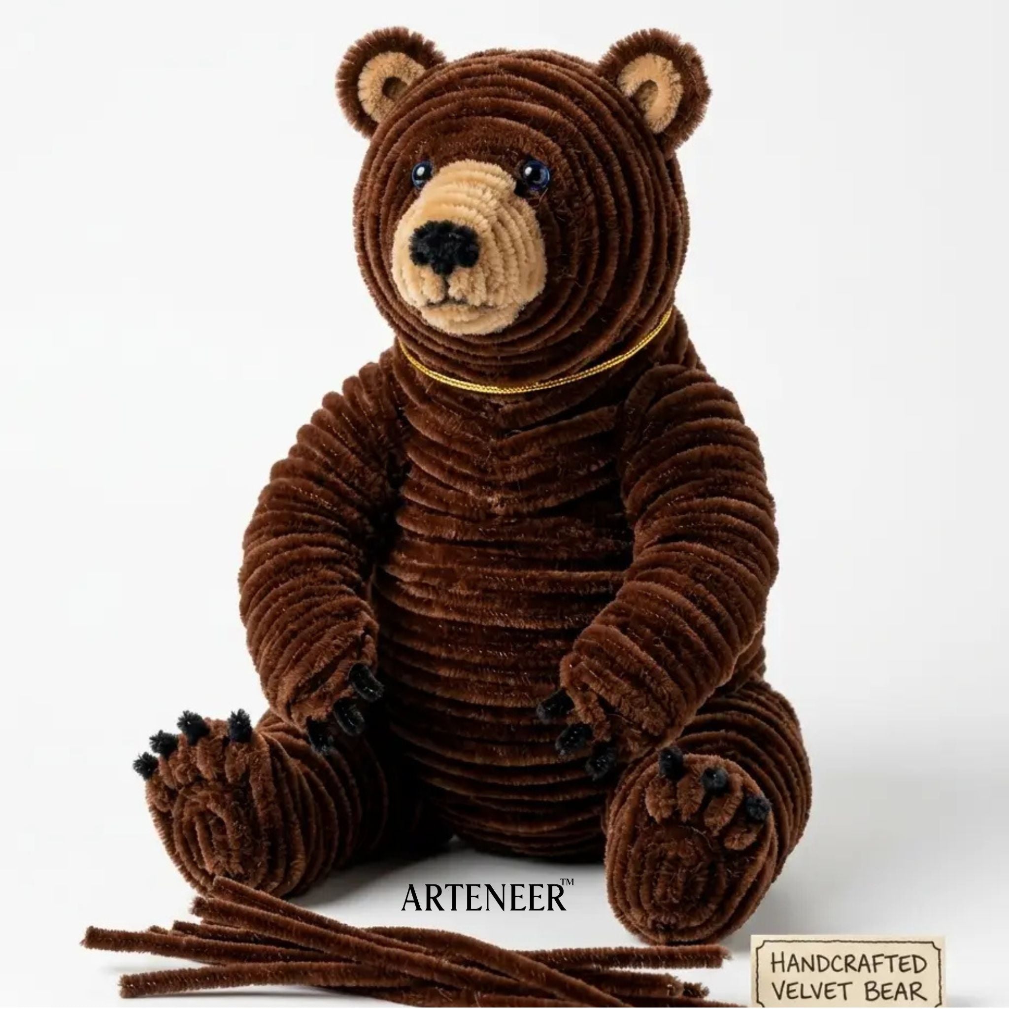 Chocolate Brown Pipe Cleaners – 12 Inch | Pack of 100