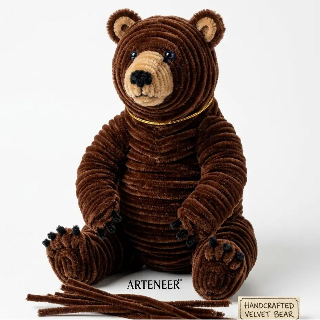 Chocolate Brown Pipe Cleaners – 12 Inch | Pack of 100