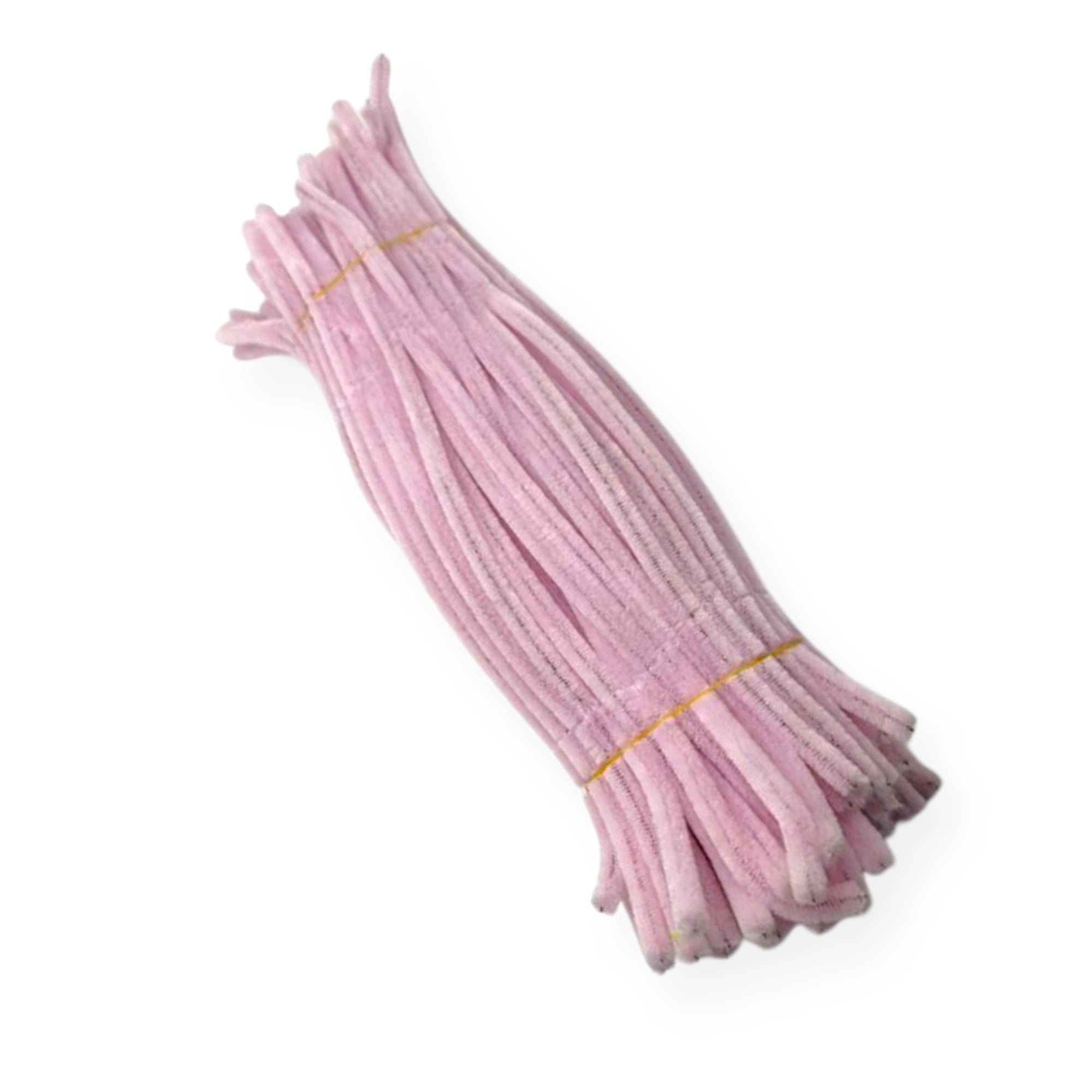 Baby Pink Pipe Cleaners – 12 Inch | Pack of 100