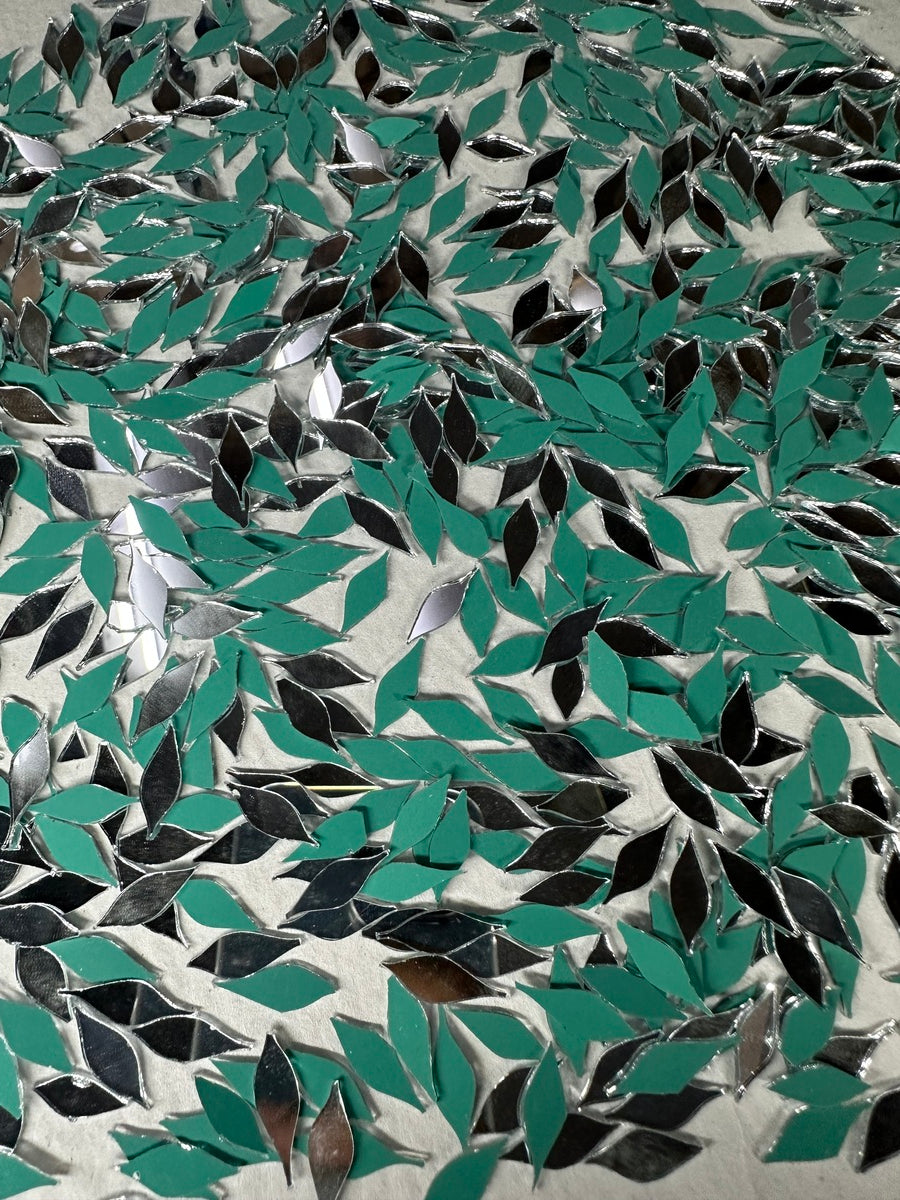 Silver Bhala Shape  Mirror