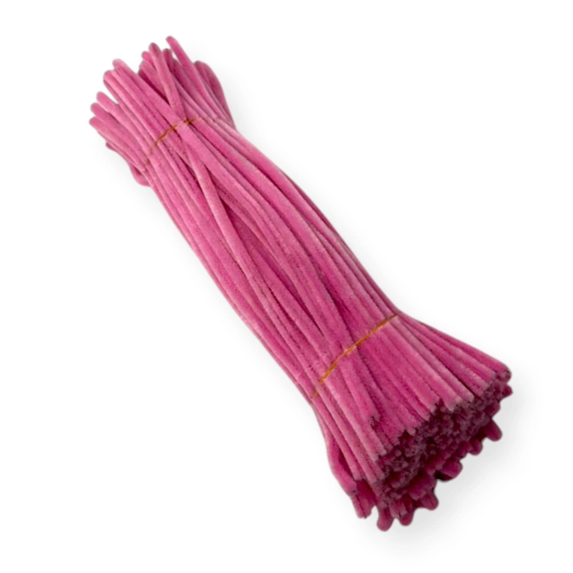 Bubblegum Pink Pipe Cleaners – 12 Inch | Pack of 100