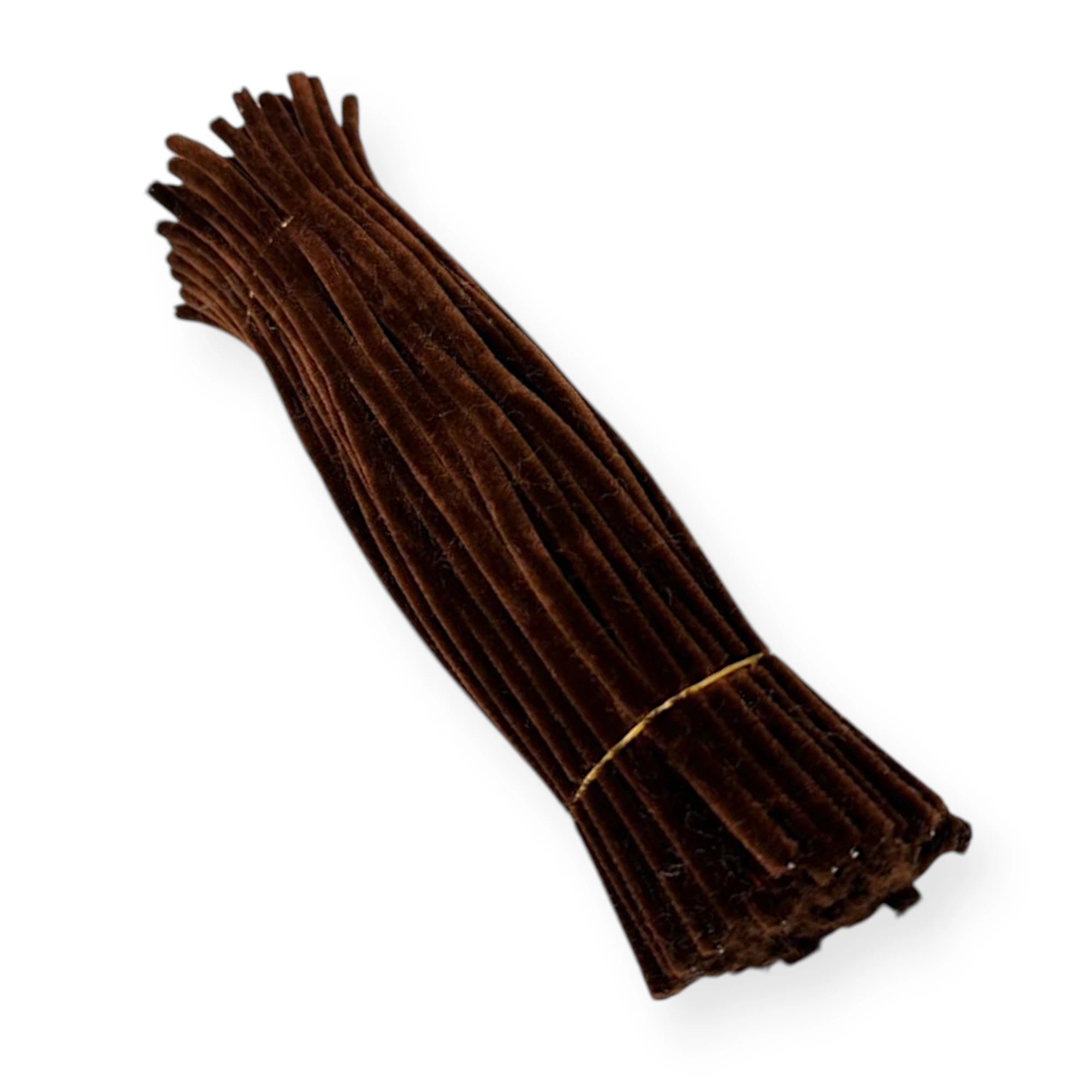 Chocolate Brown Pipe Cleaners – 12 Inch | Pack of 100