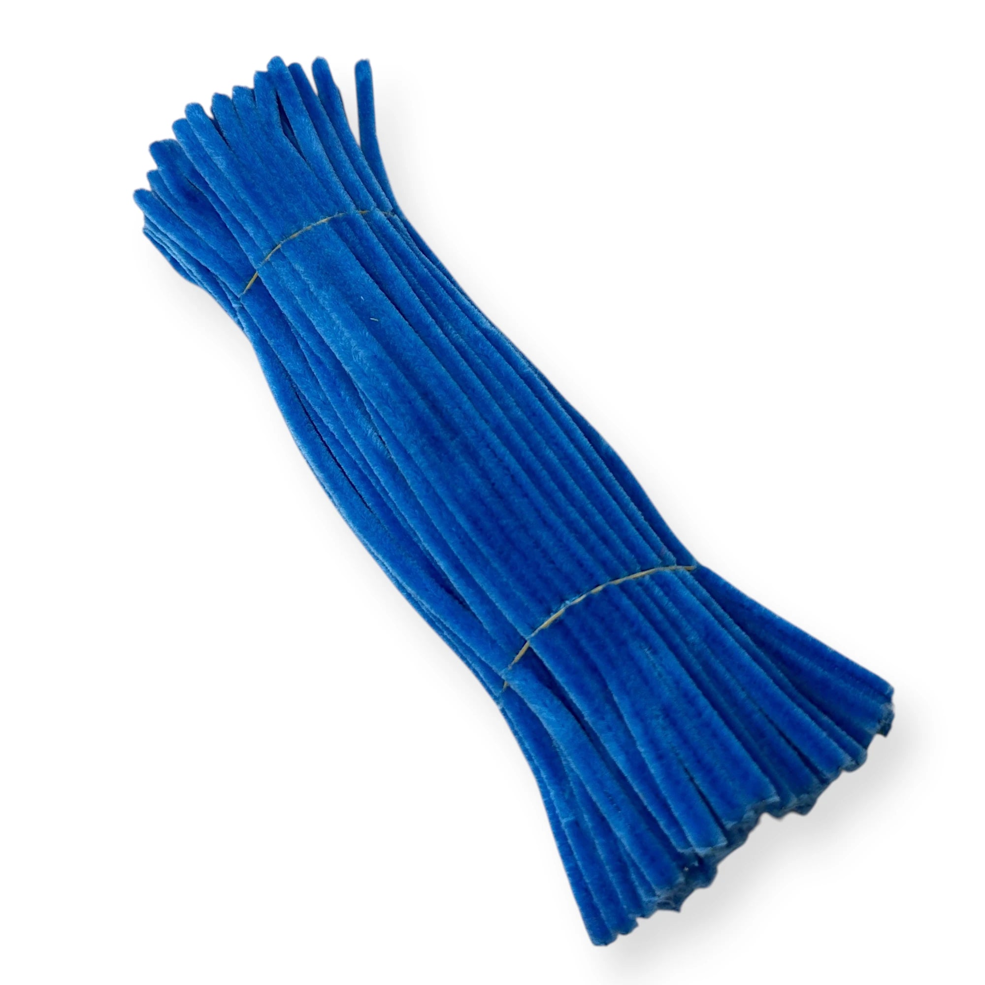 Bright Royal Blue Pipe Cleaners – 12 Inch | Pack of 100