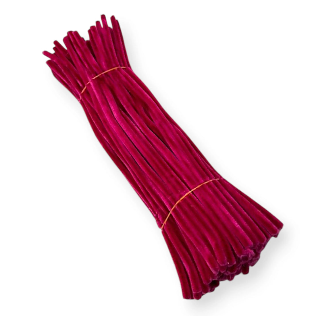 Dark Raspberry Pipe Cleaners – 12 Inch | Pack of 100