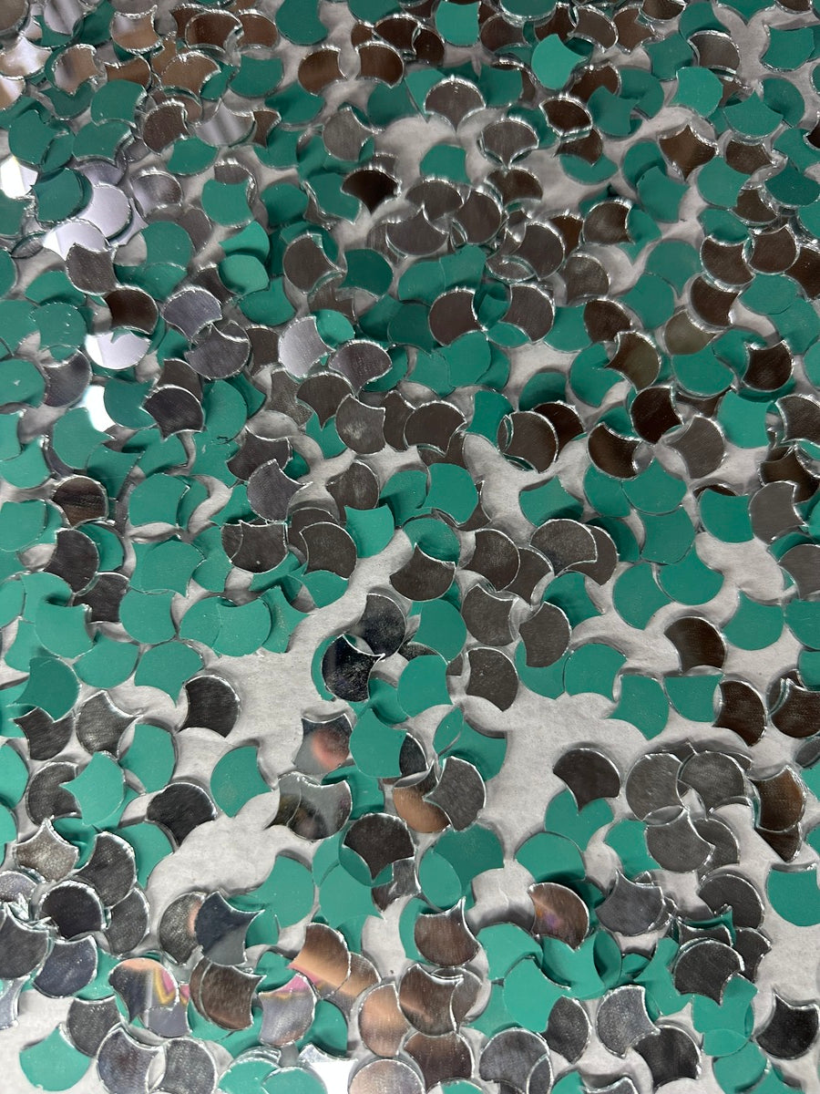 Silver Diya Shape  Mirror