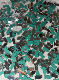 Silver Fish Shape  Mirror