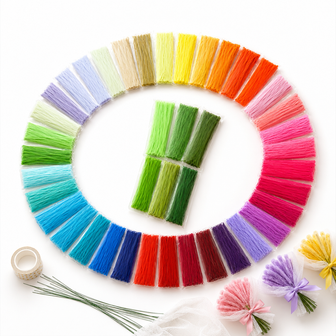 20 Pipe Cleaners | Surprise Colour Mix