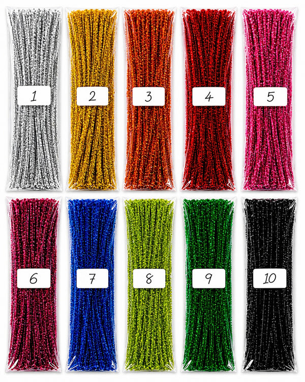 Glitter Pipe Cleaners