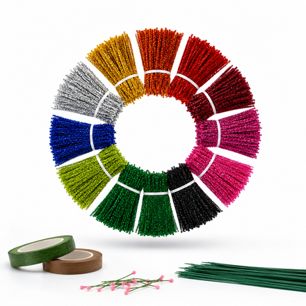 Glitter Pipe Cleaners