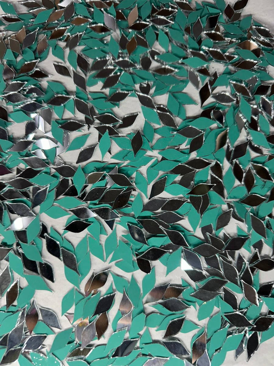 Silver LF Shape Mirror