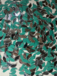 Silver Mango Shape Mirror