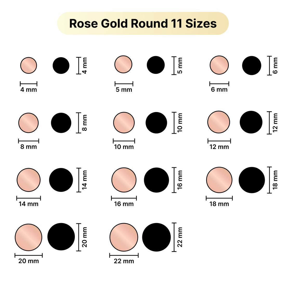 Pink Round Shape Mirror