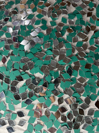 Silver Seashell Shape Mirror