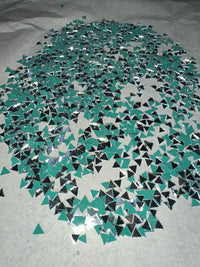 Silver Triangle Shape Mirror