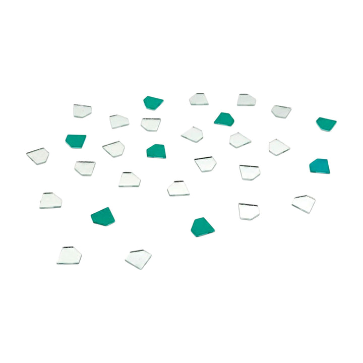 Silver Diamond Shape  Mirror