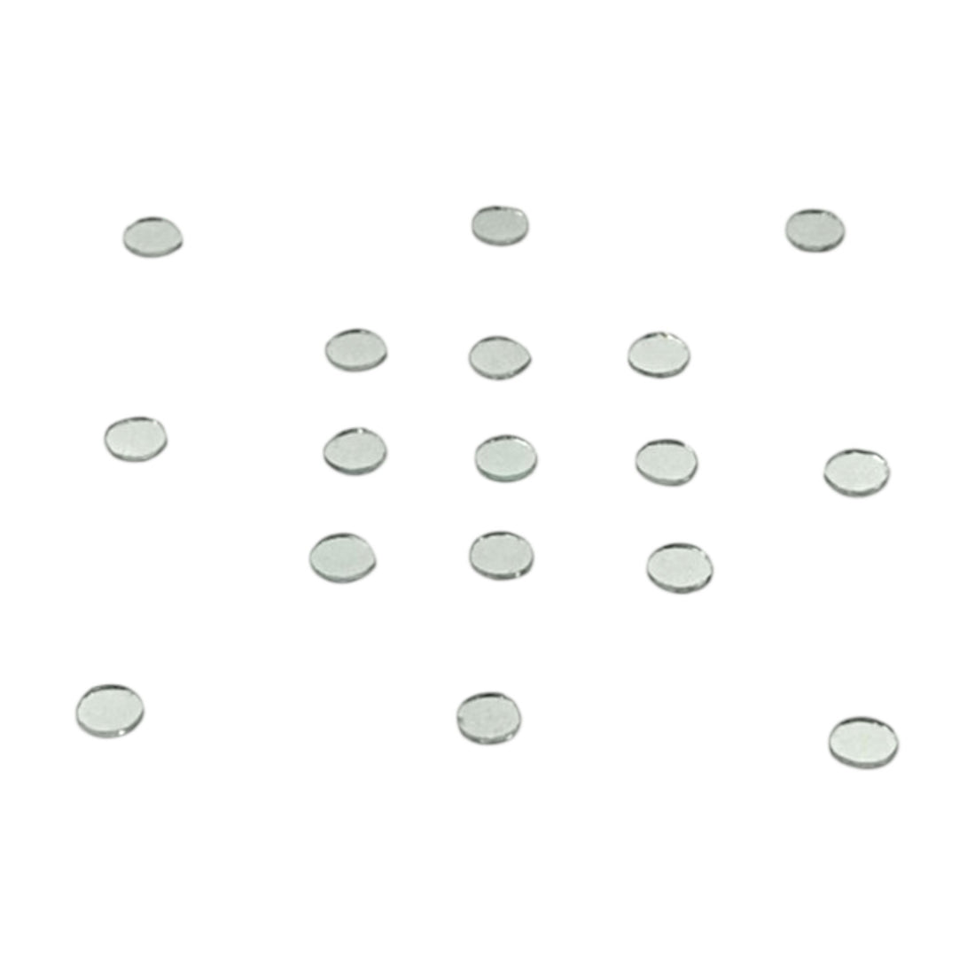 Silver Round Shape  Mirror