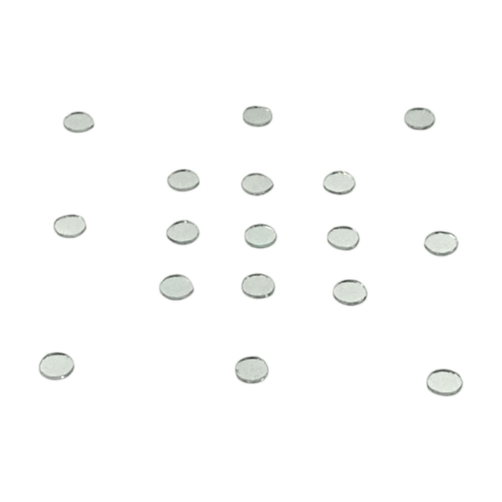 Silver Round Shape  Mirror