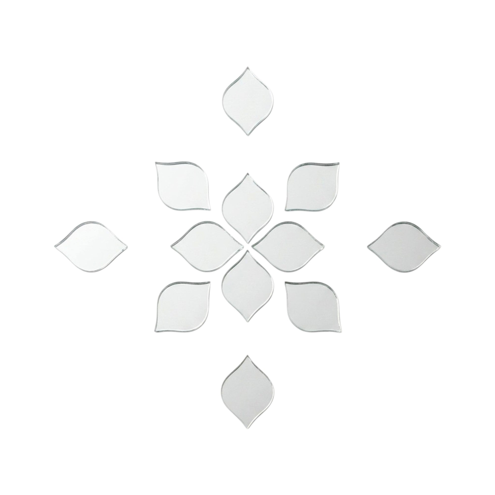 Silver Seashell Shape Mirror