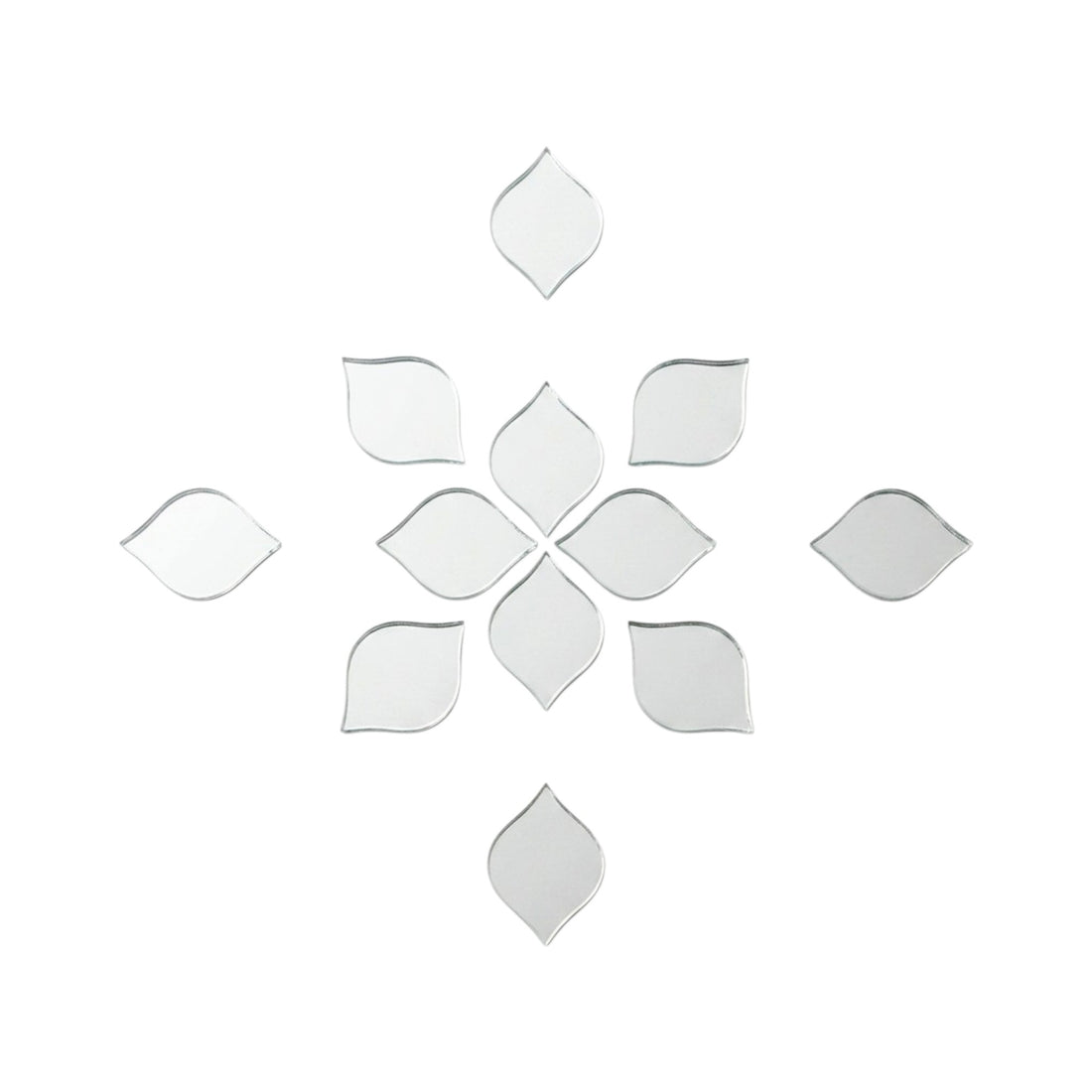 Silver Seashell Shape Mirror