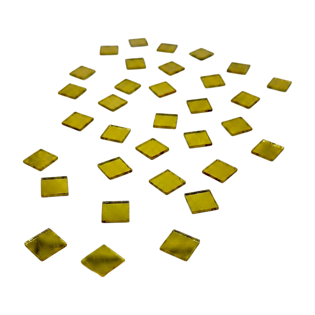 Golden Square Shape Mirror