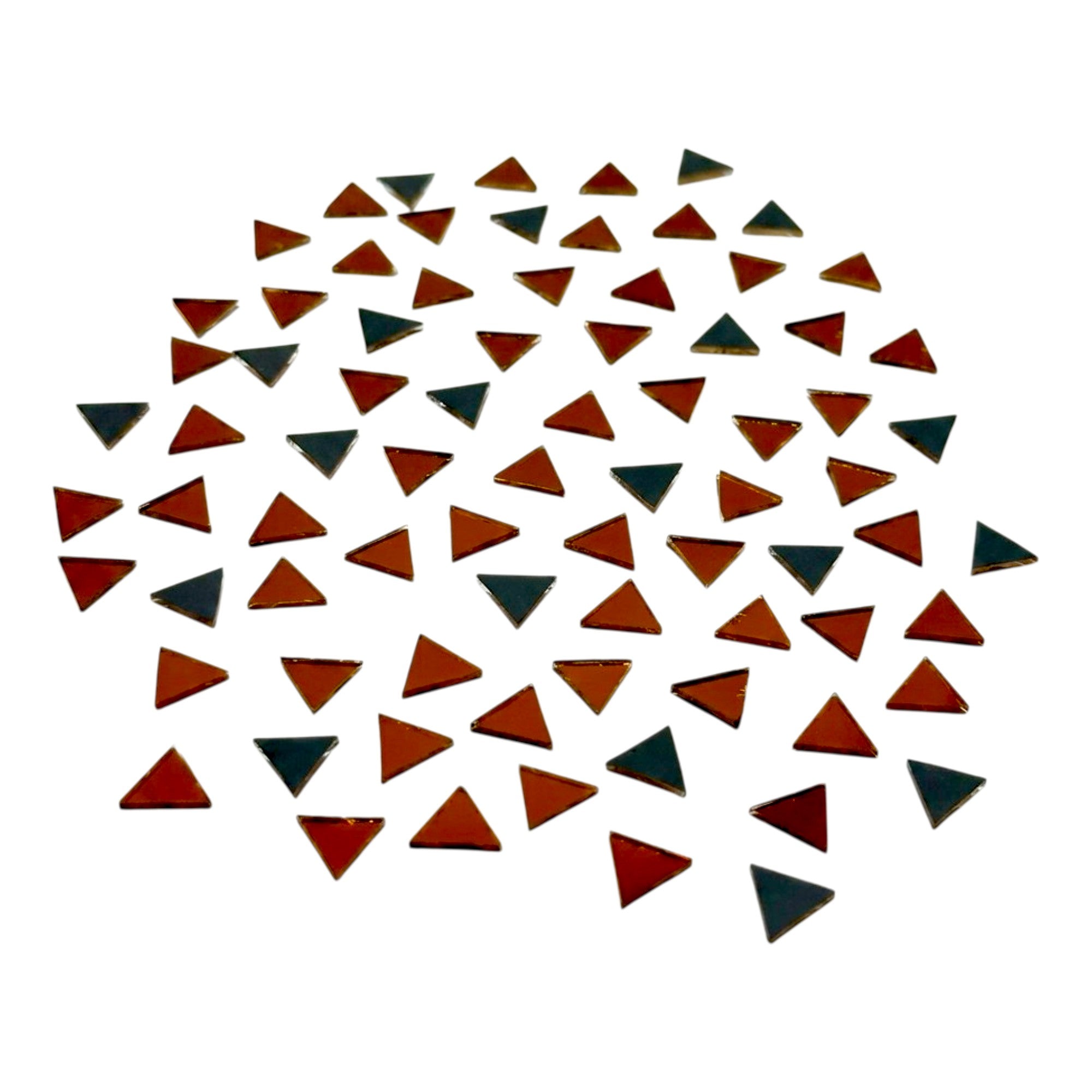Red Triangle Shape Mirror