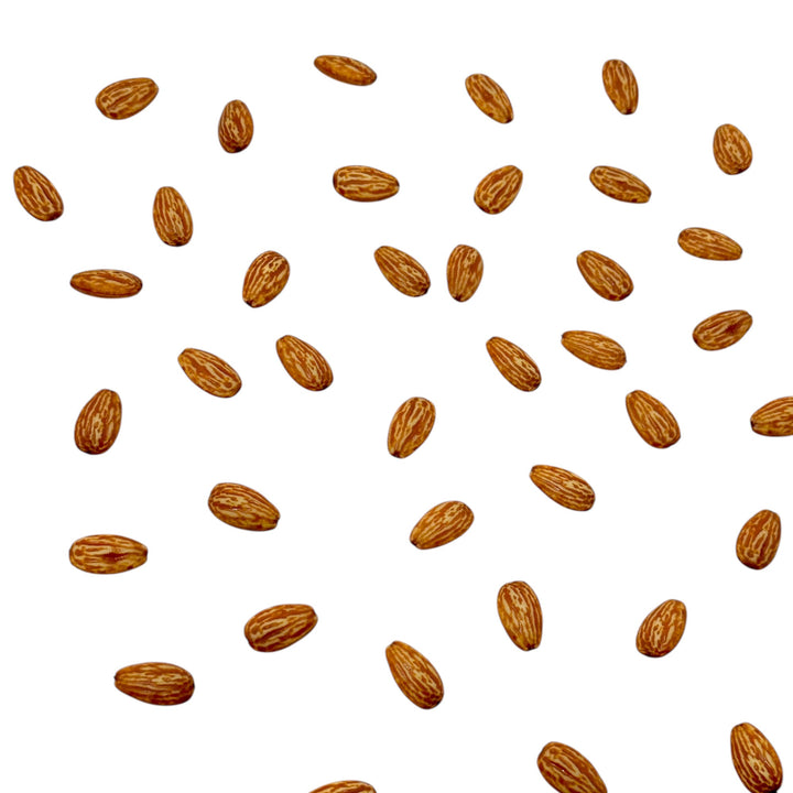 Acrylic Badam almond craft beads for Aarti thali decorations
