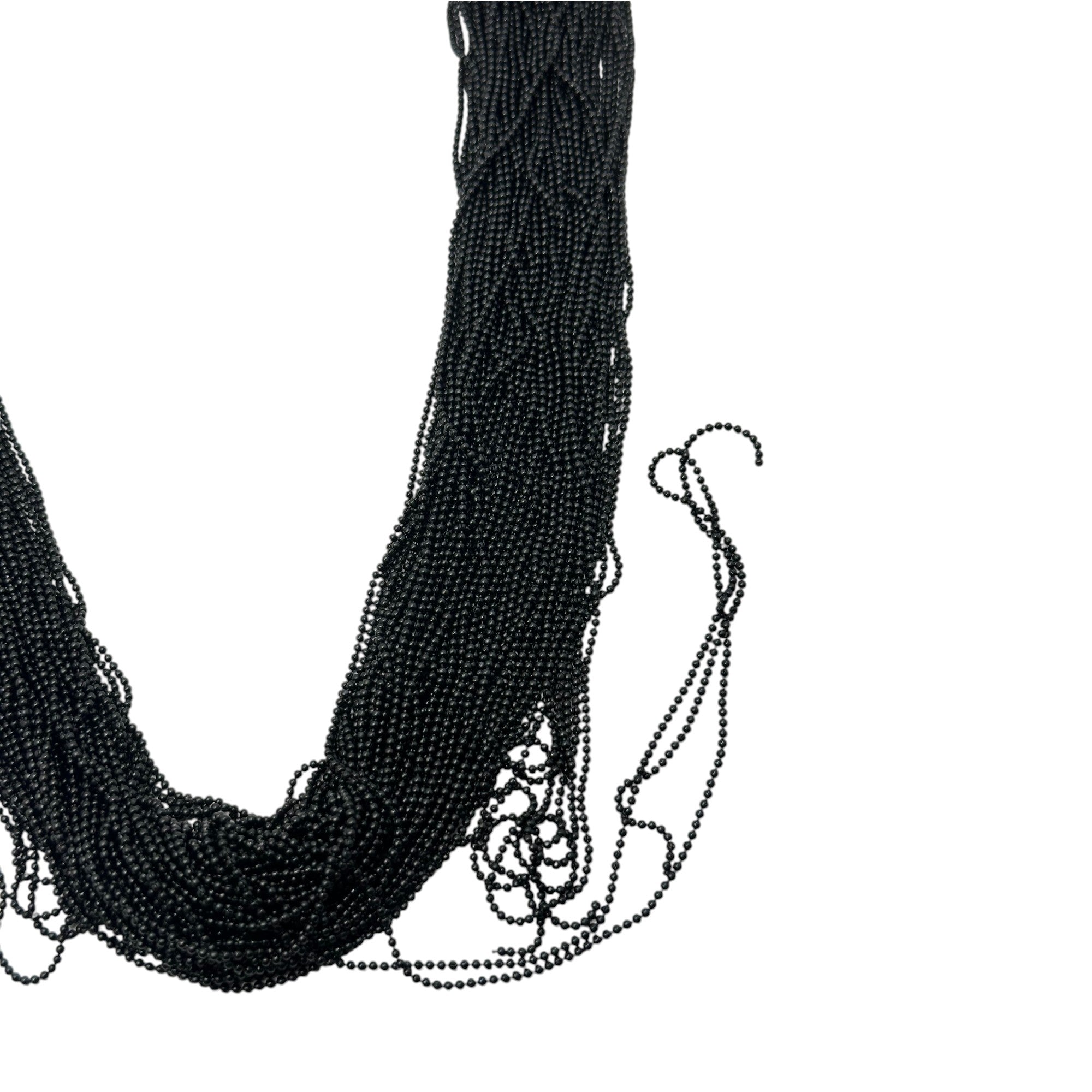 Coloured Metal Ball Chain for Jewellery & Craft – 100g Roll (Approx. 45 ft) – 8 Colours