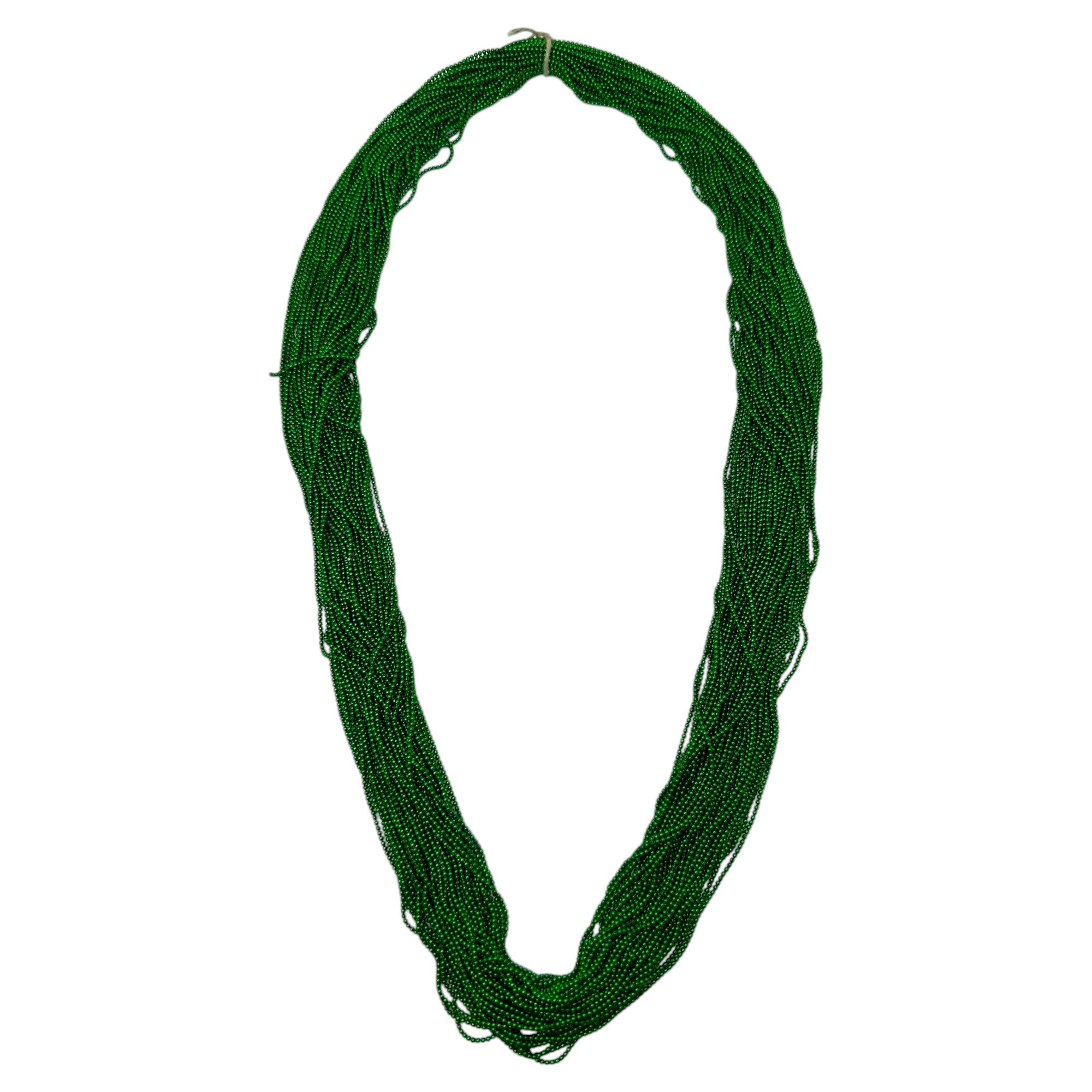 Emerald green craft bead chain spool