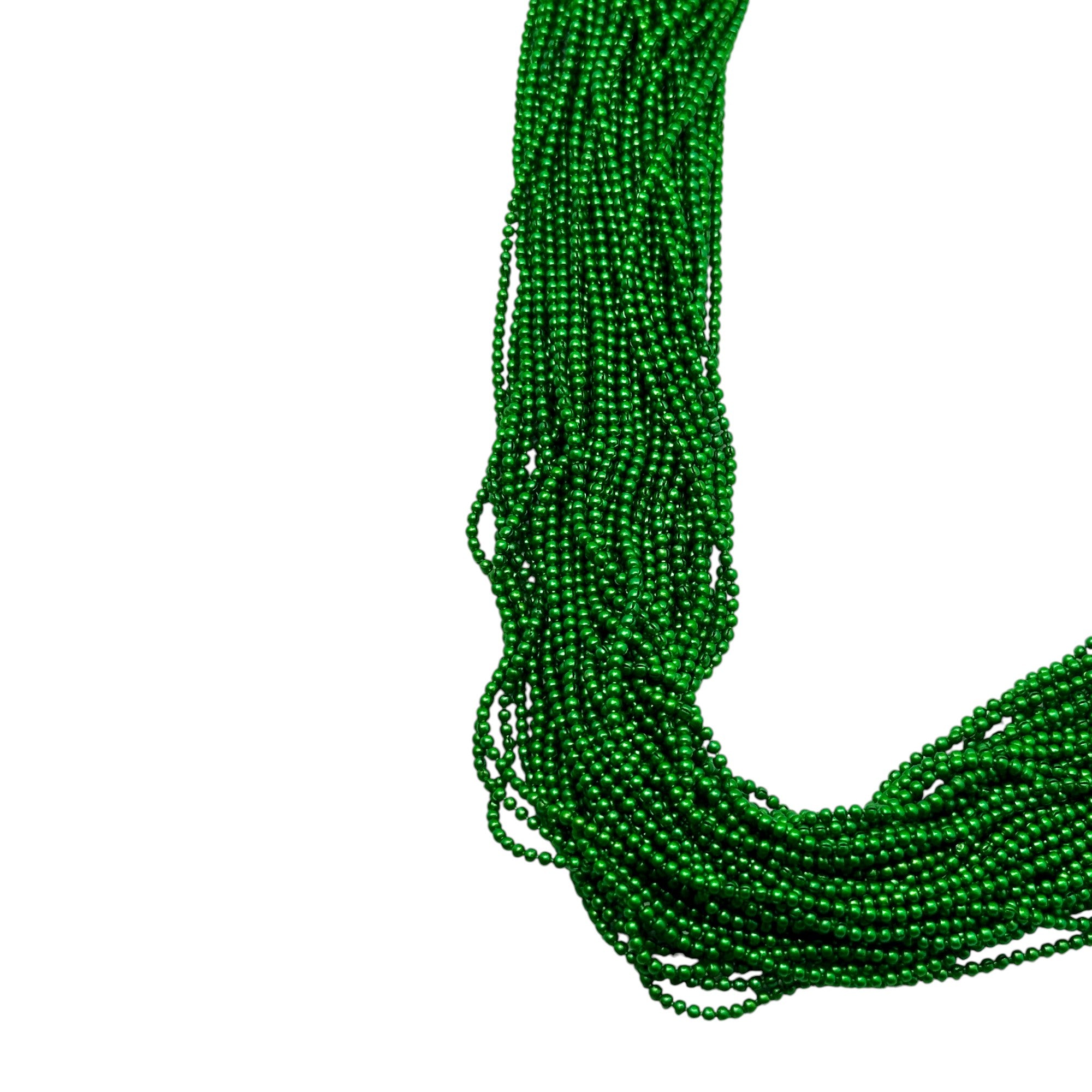 Coloured Metal Ball Chain for Jewellery & Craft – 100g Roll (Approx. 45 ft) – 8 Colours