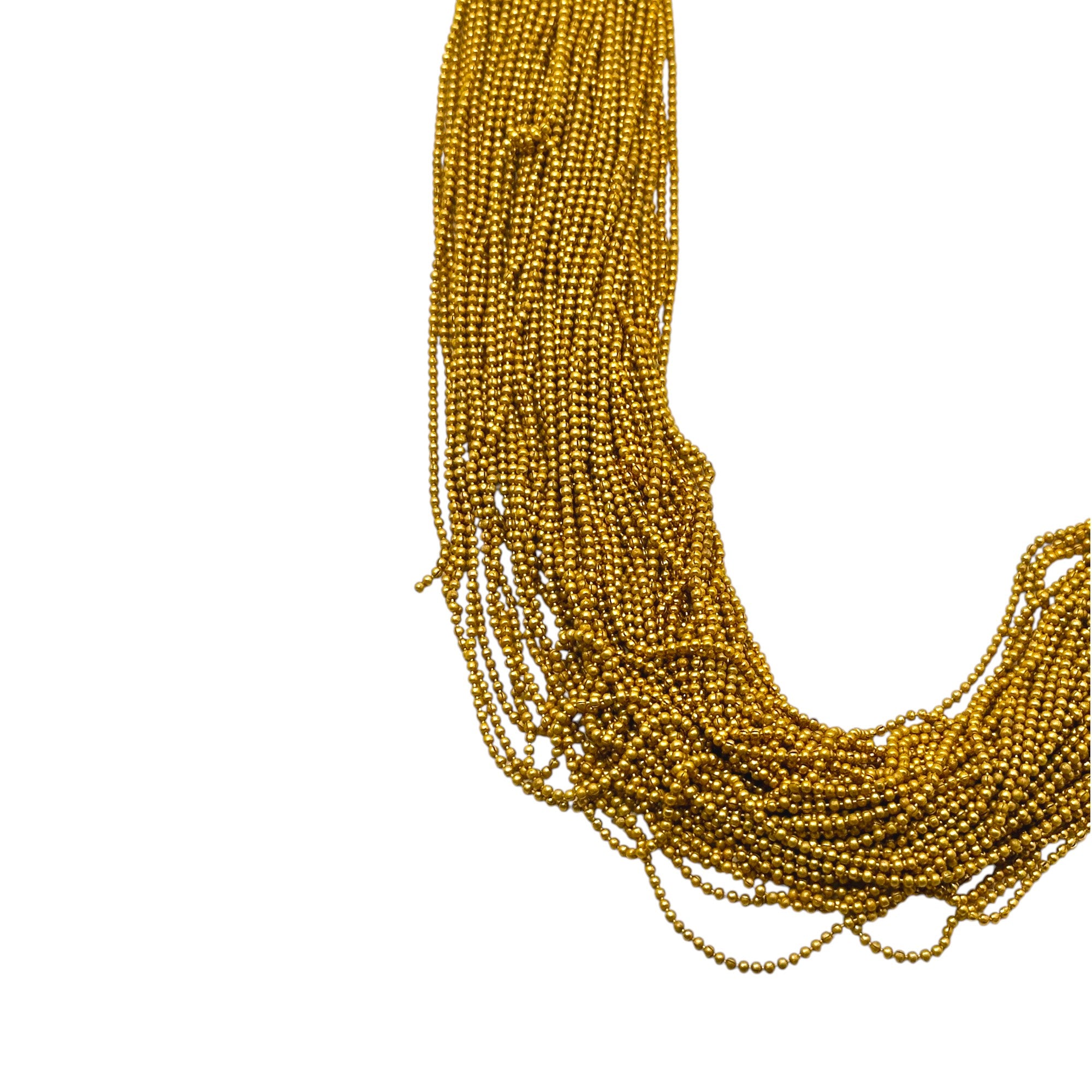 Coloured Metal Ball Chain for Jewellery & Craft – 100g Roll (Approx. 45 ft) – 8 Colours