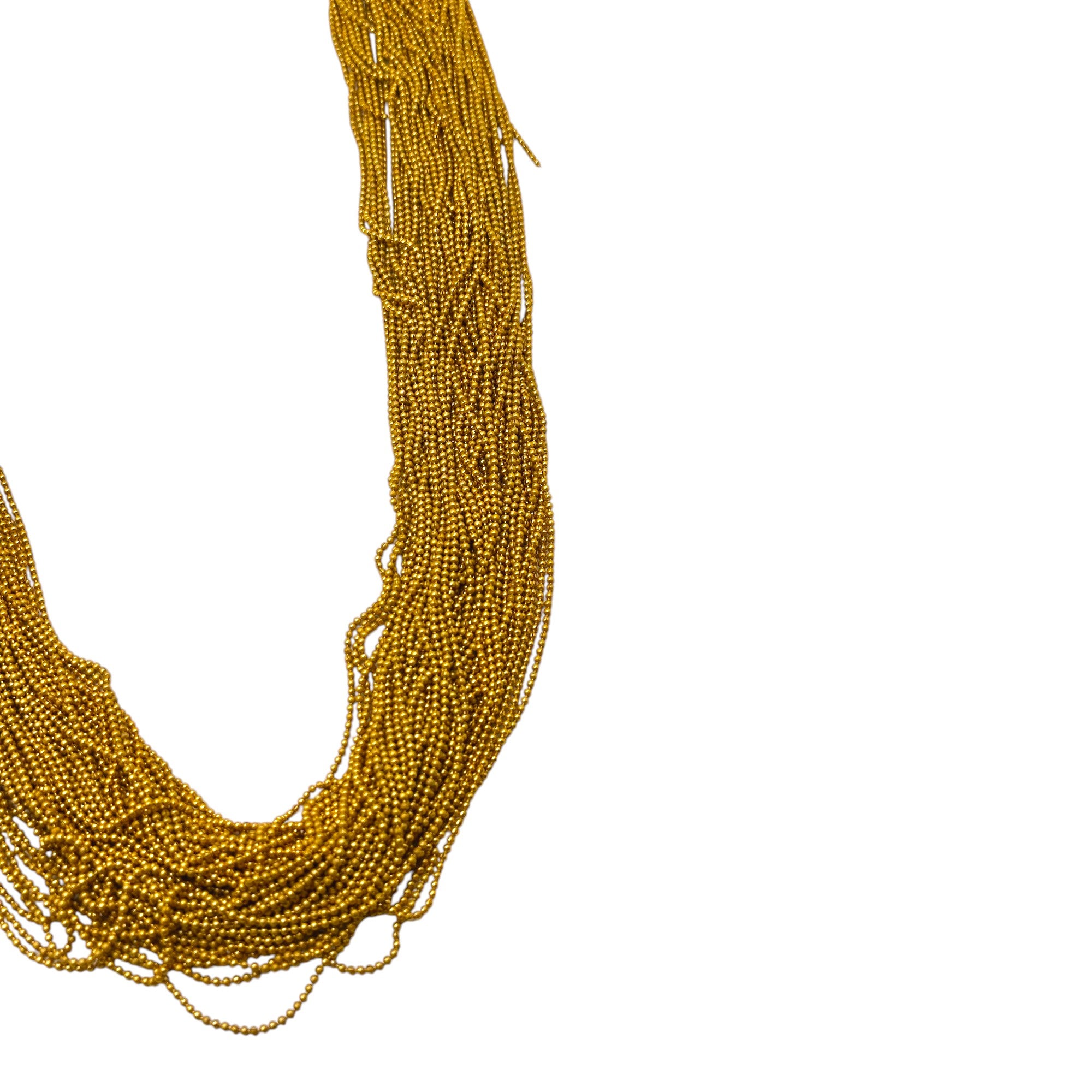 Coloured Metal Ball Chain for Jewellery & Craft – 100g Roll (Approx. 45 ft) – 8 Colours