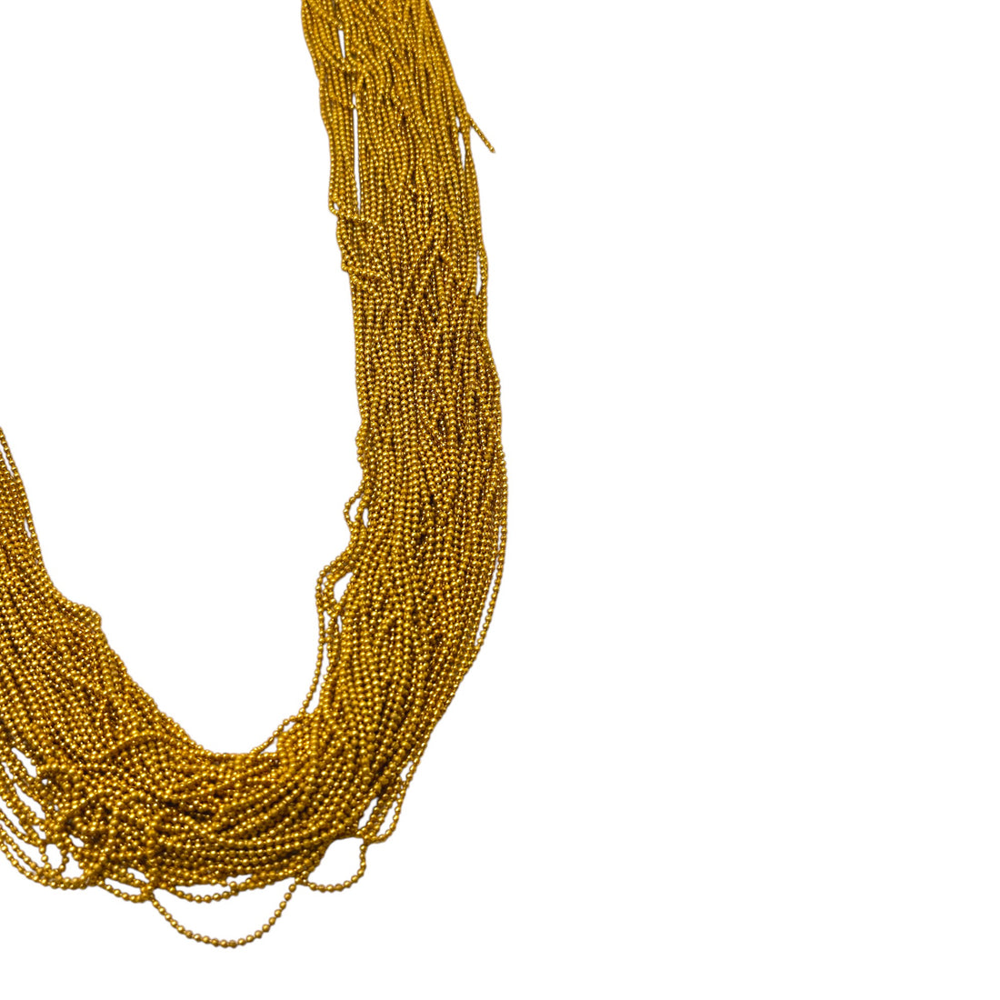 Coloured Metal Ball Chain for Jewellery & Craft – 100g Roll (Approx. 45 ft) – 8 Colours