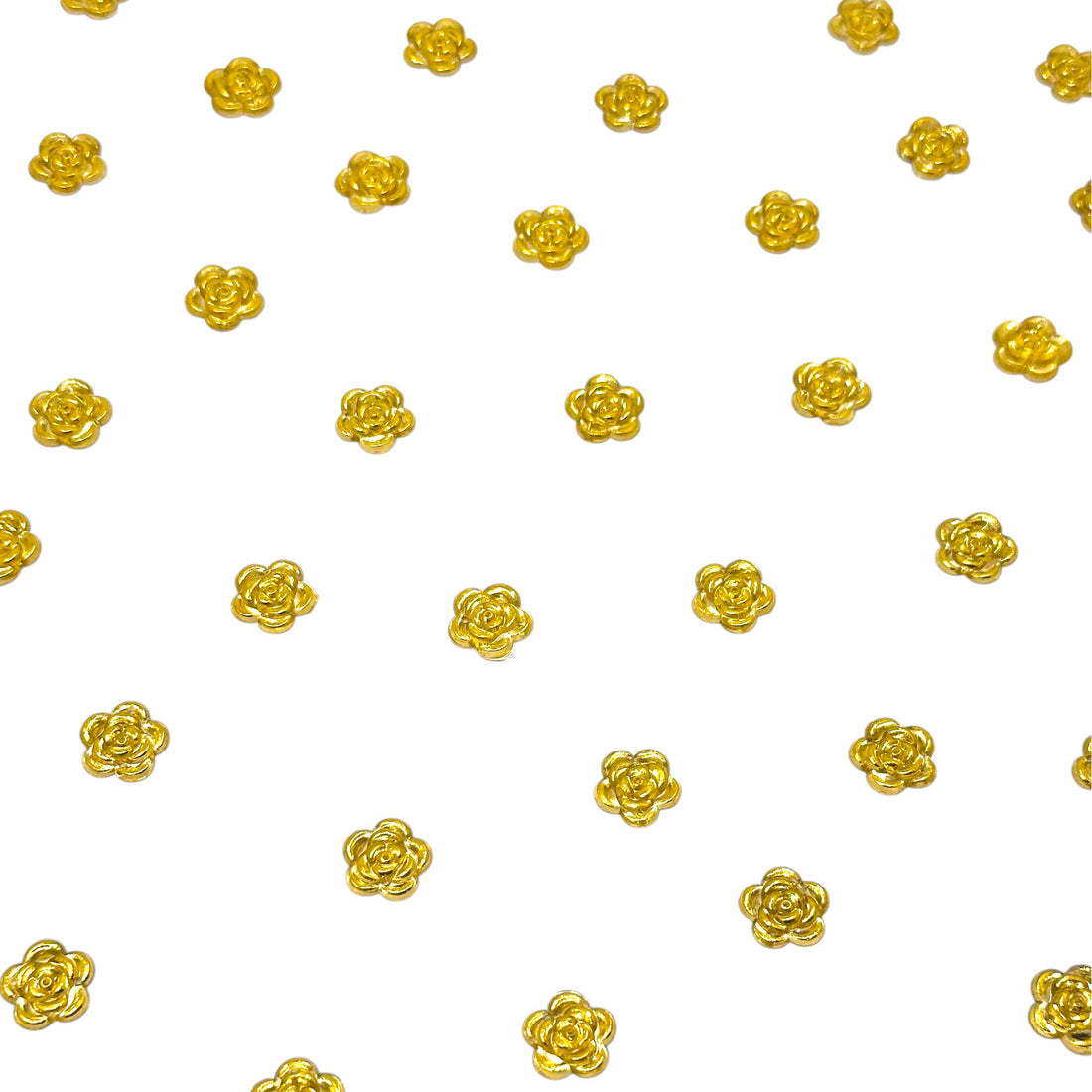 Rose Chatons Stones for Jewellery & Blouse Work – 100g Pack (Approx. 360 Pcs) – 9 Colours