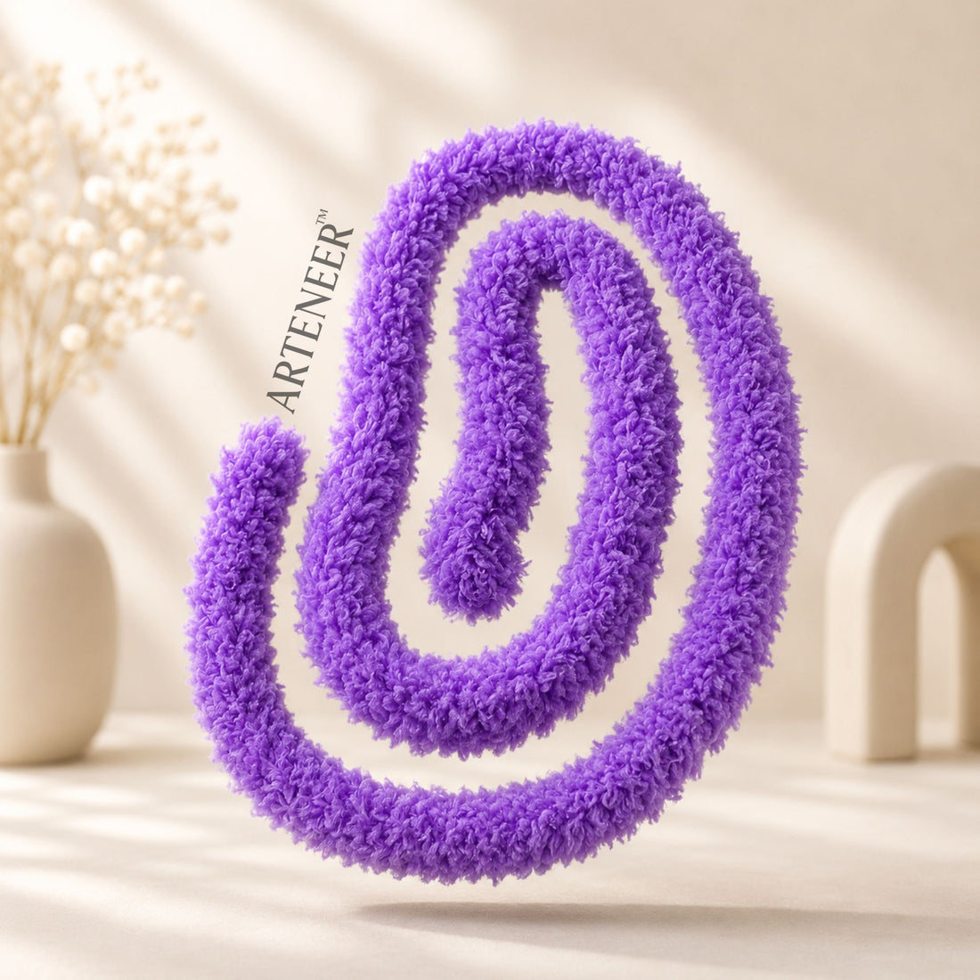 Premium Wool Pipe Cleaner - Plain (1 Meter) | Pack of 1