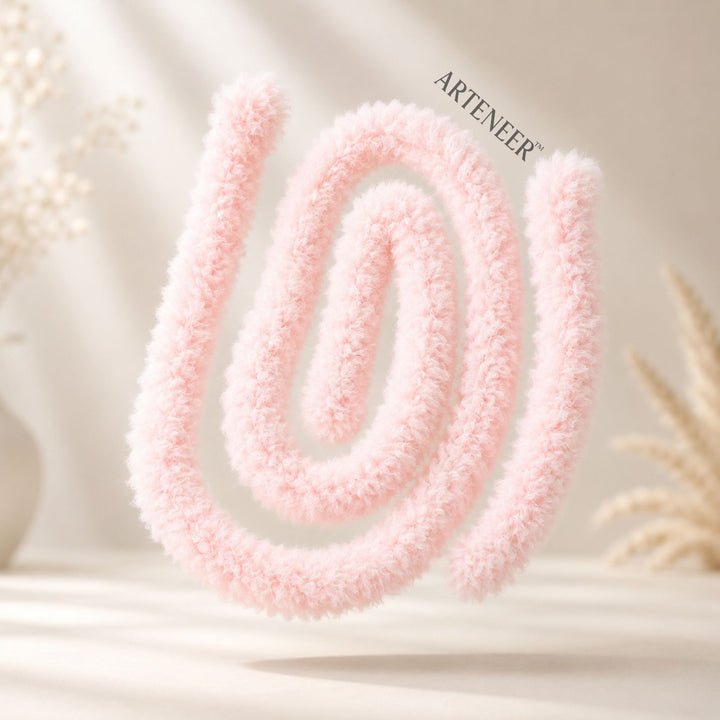 Premium Wool Pipe Cleaner - Plain (1 Meter) | Pack of 1