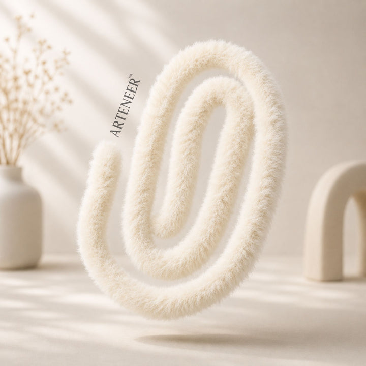 Premium Wool Pipe Cleaner - Plain (1 Meter) | Pack of 1